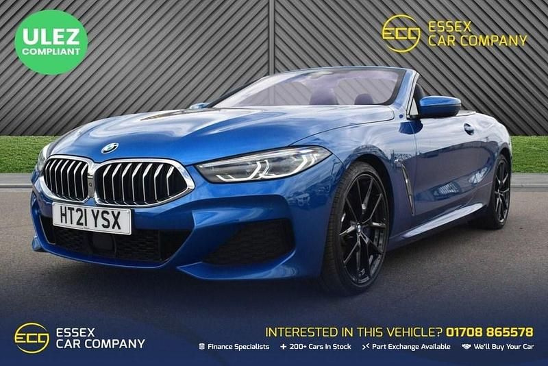 Blue Used 2021 BMW 840 Comfort Edition Coupe | £38,995 (Fair price) - Image 1/4