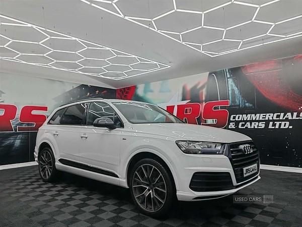 White Used 2017 Audi Q7 S-Line SUV | £23,950 (Expensive) - Image 1/4