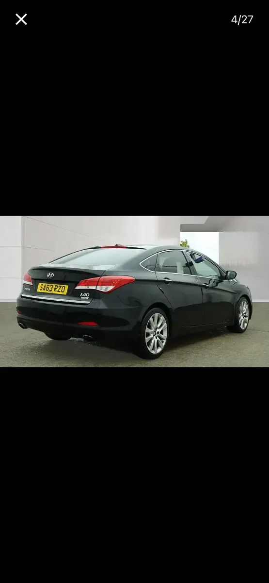 Used Hyundai i40 Premium SE 2013 Black Sedan