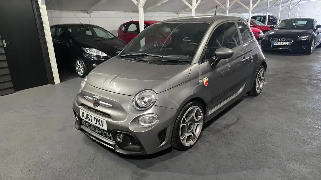 Used Abarth 595 145 HP (106 kW) 2017 Grey Hatchback