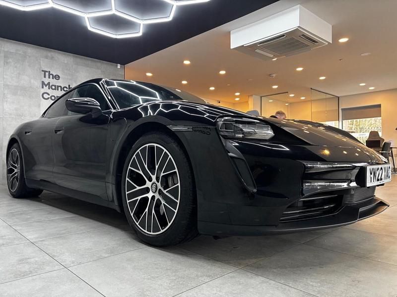 Used Porsche Taycan Performance Package 300 kW (408 HP) 2022 Black Sedan