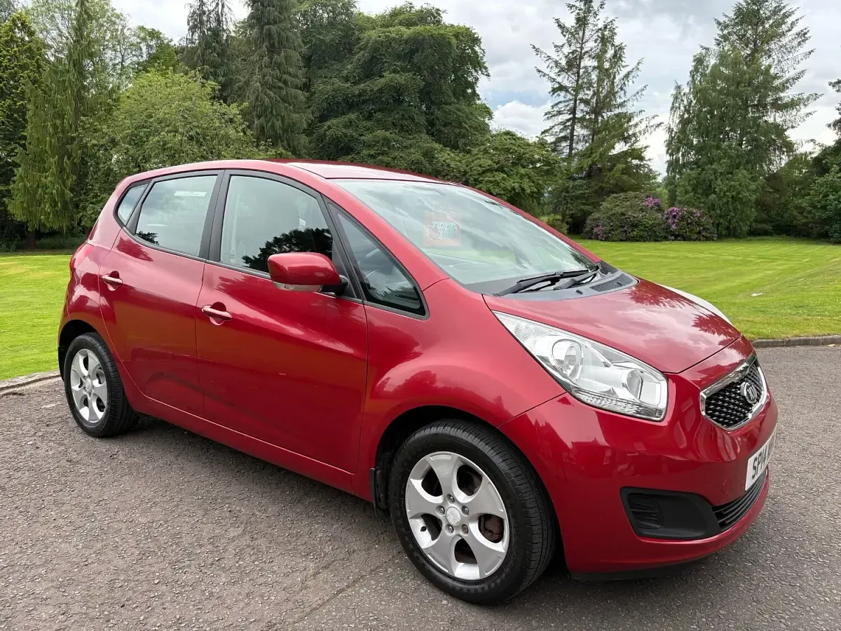 Used Kia Venga 2014 Red Hatchback