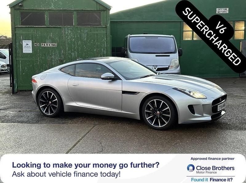 Used Jaguar F-Type Supercharged 340 HP (250 kW) 2014 Silver Coupe