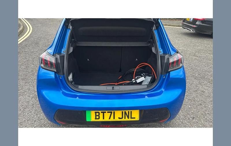 Used Peugeot e-208 GTi 100 kW (136 HP) 2021 Blue Hatchback