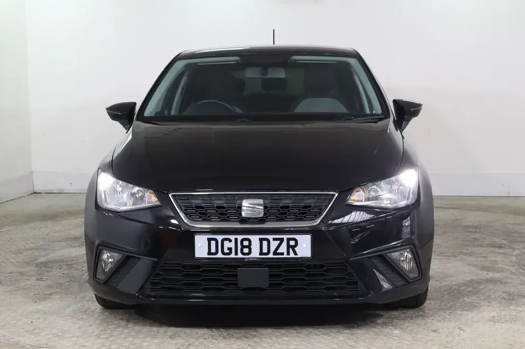 Begagnad Seat Ibiza SE Technology 95 HK (69 kW) 2018 Svart Halvkombi