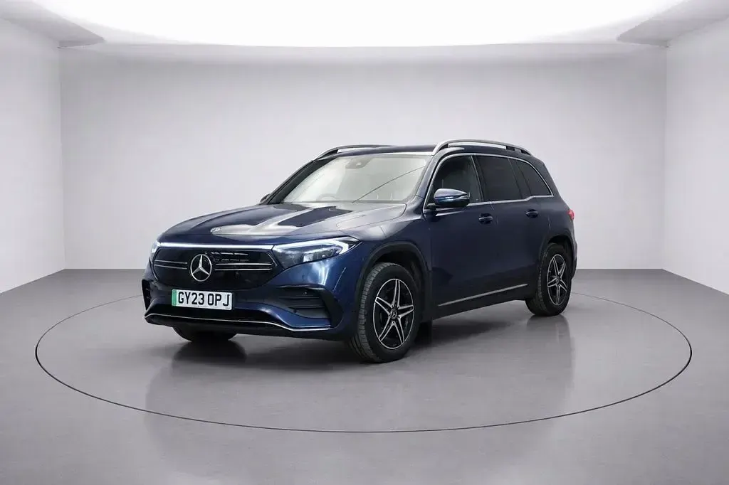 Used Mercedes EQB300 AMG line 167 kW (228 HP) 2023 Blue SUV