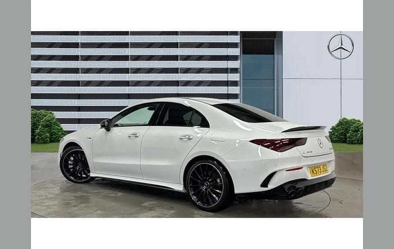 Used Mercedes CLA35 AMG Premium Plus 306 HP (225 kW) 2023 White Coupe