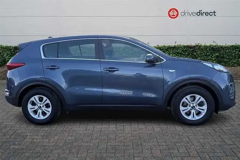 Used Kia Sportage 114 HP (83 kW) 2019 Blue SUV