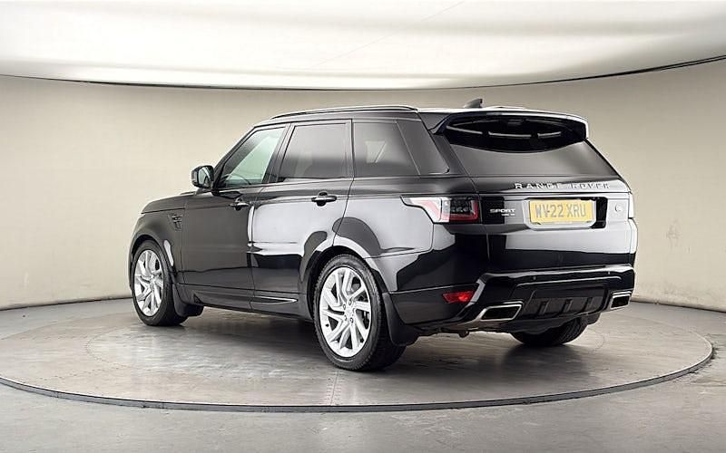 Second-hand Land Rover Range Rover Sport Dynamic 404 CP (297 kW) 2021 Negru SUV