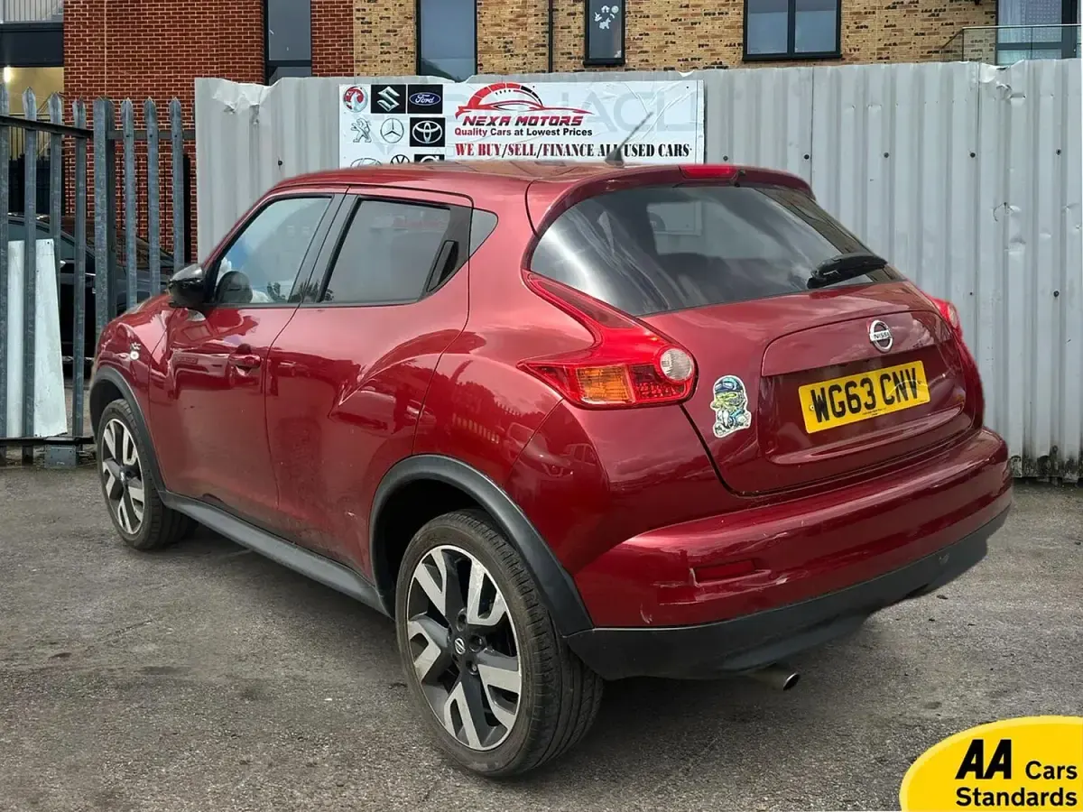 Used Nissan Juke N-TEC 117 HP (86 kW) 2013 Red SUV