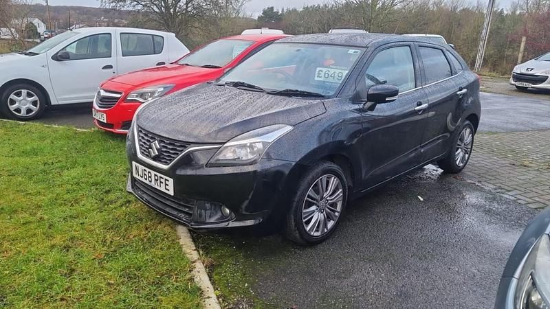 Used Suzuki Baleno SZ5 111 HP (81 kW) 2018 Black Hatchback