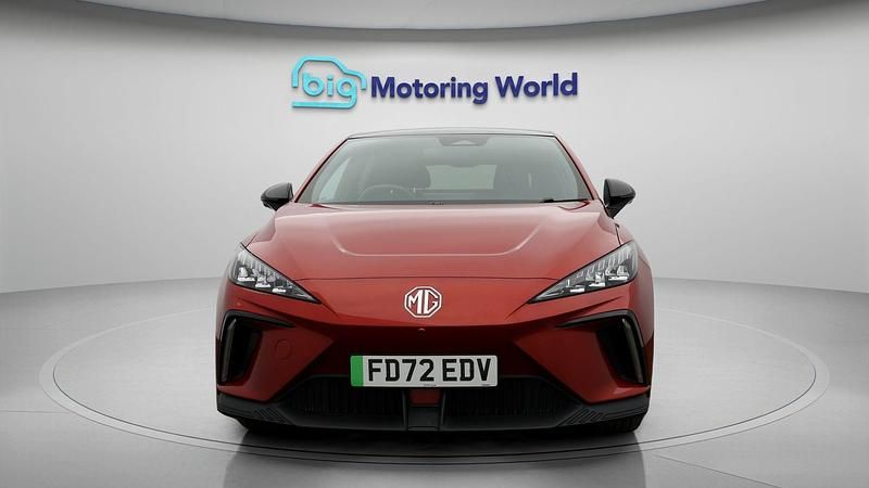 Used MG MG4 EV Trophy 147 kW (201 HP) 2022 Red Hatchback