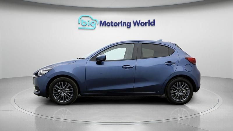 Used Mazda 2 Inclusive 90 HP (66 kW) 2022 Blue Hatchback