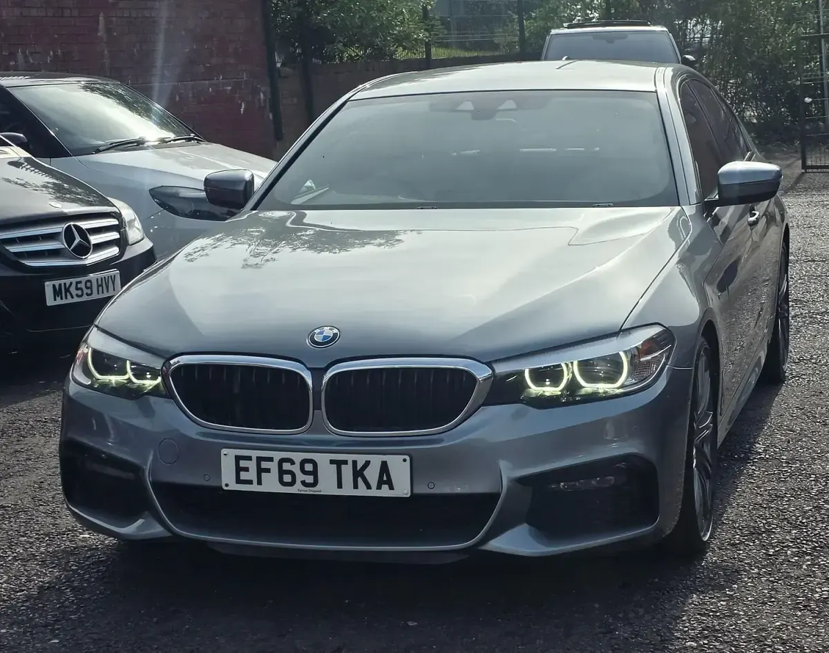 Used BMW 530 M Sport 265 HP (194 kW) 2020 Blue Sedan