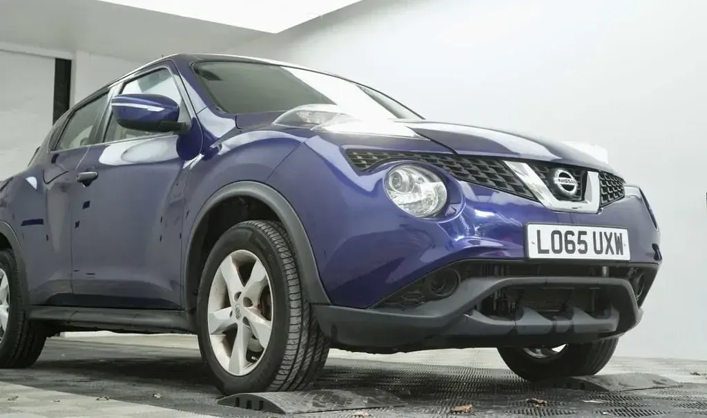 Used Nissan Juke S 110 HP (80 kW) 2015 Blue SUV