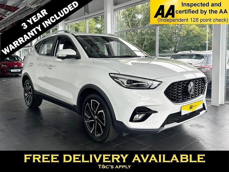 White Used 2021 MG ZS Exclusive Sedan | £14,295 (Fair price) - Image 1/2