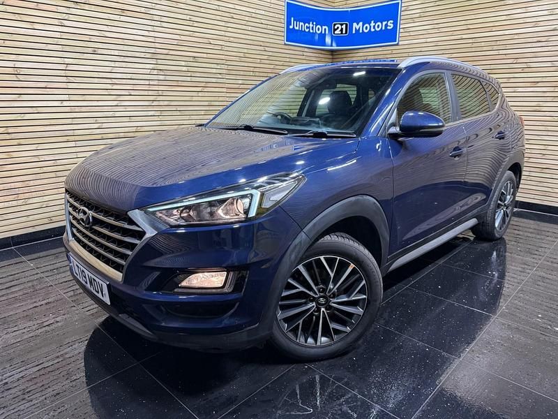 Blue Used 2019 Hyundai Tucson Premium SUV | £9,690 (A bit pricey) - Image 1/4