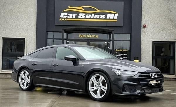 Grey Used 2020 Audi A7 S-Line Hatchback | £20,700 (Fair price) - Image 1/4