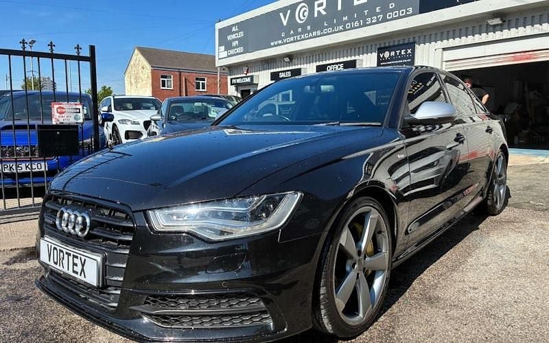 Begagnad Audi A6 Black Edition 313 HK (230 kW) 2014 Svart Sedan