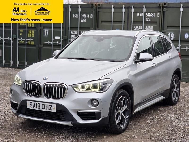 Used BMW X1 xLine 192 HP (141 kW) 2018 Silver SUV