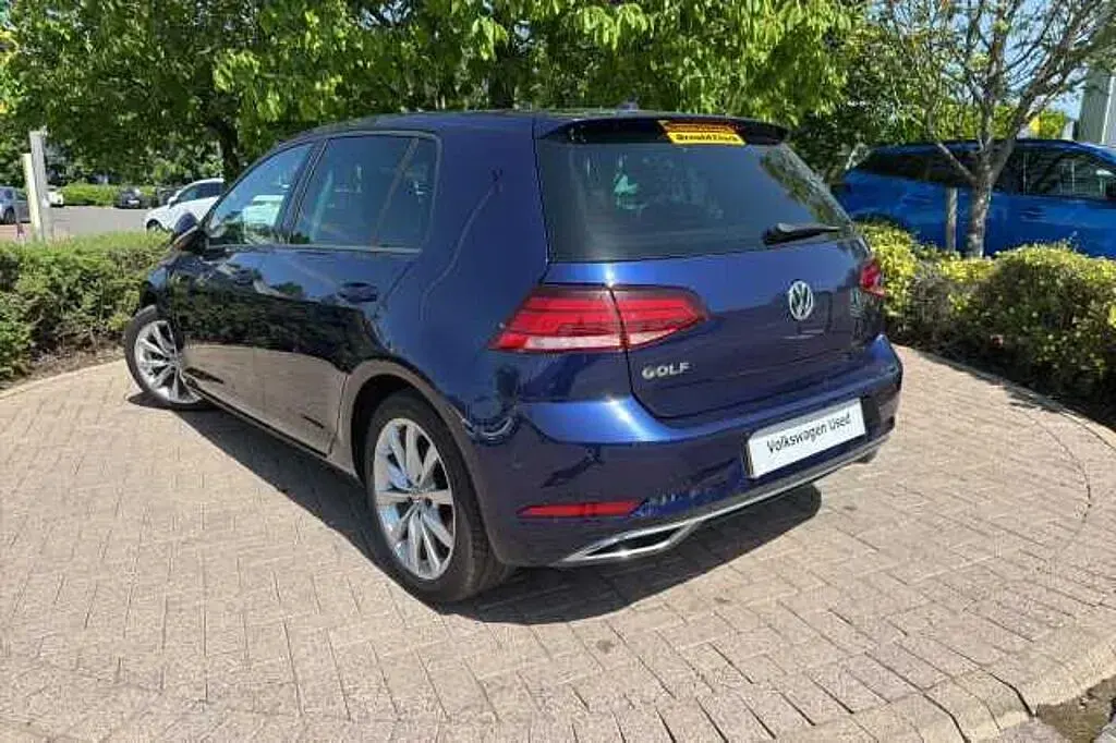 Used VW Golf VII GT 150 HP (110 kW) 2020 Blue Hatchback