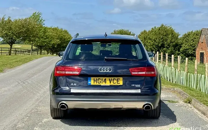 Used Audi A6 Allroad Advanced 245 HP (180 kW) 2014 Blue Estate