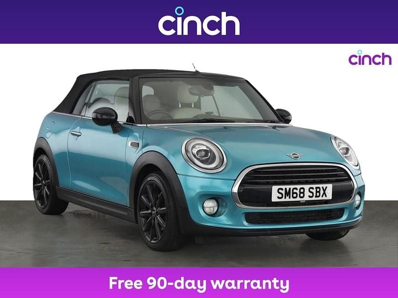 Turquoise Used 2018 Mini Cooper Cabriolet Chili Cabriolet | £11,949 (Good price) - Image 1/3