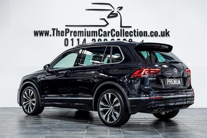 Used VW Tiguan R-line 180 HP (132 kW) 2017 Black SUV