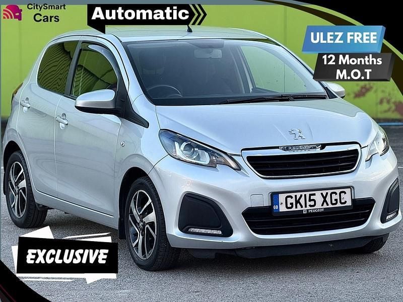 Silver Used 2015 Peugeot 108 Active Hatchback | £5,500 (Super price) - Image 1/4