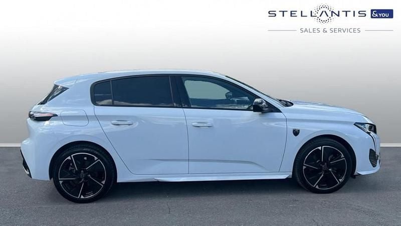 White Used 2024 Peugeot e-308 GT Hatchback | £20,967 (Super price) - Image 1/4