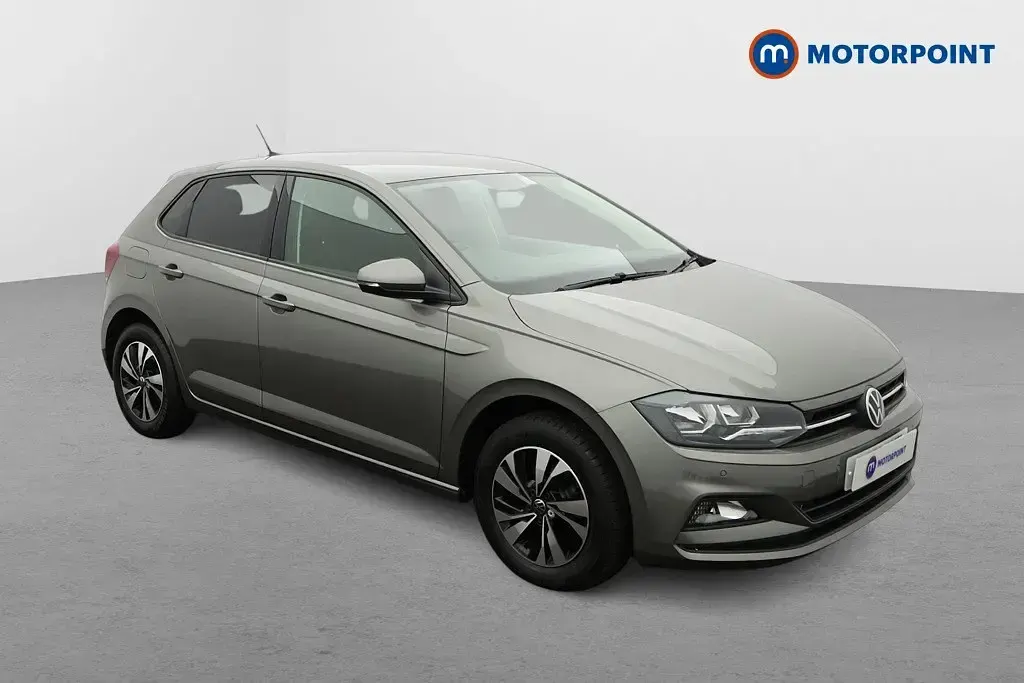 Begagnad VW Polo Match 95 HK (69 kW) 2021 Grå Halvkombi
