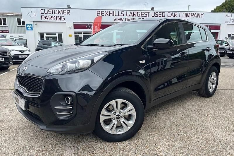 Black Used 2016 Kia Sportage 2 SUV | £8,299 (A bit pricey) - Image 1/1