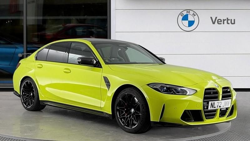 Used BMW M3 Competition Edition 510 HP (375 kW) 2022 Yellow Sedan
