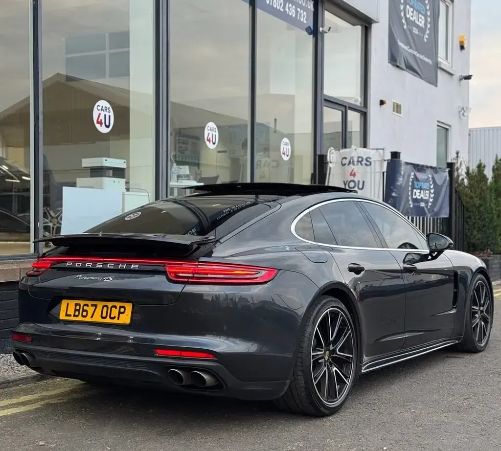 Used Porsche Panamera 440 HP (323 kW) 2018 Grey Sedan