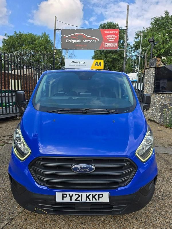 Blue Used 2021 Ford Transit Custom Trend Van | £12,450 (Super price) - Image 1/4