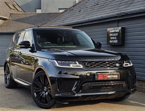 Black Used 2018 Land Rover Range Rover Sport HSE Dynamic SUV | £24,989 (Expensive) - Image 1/1