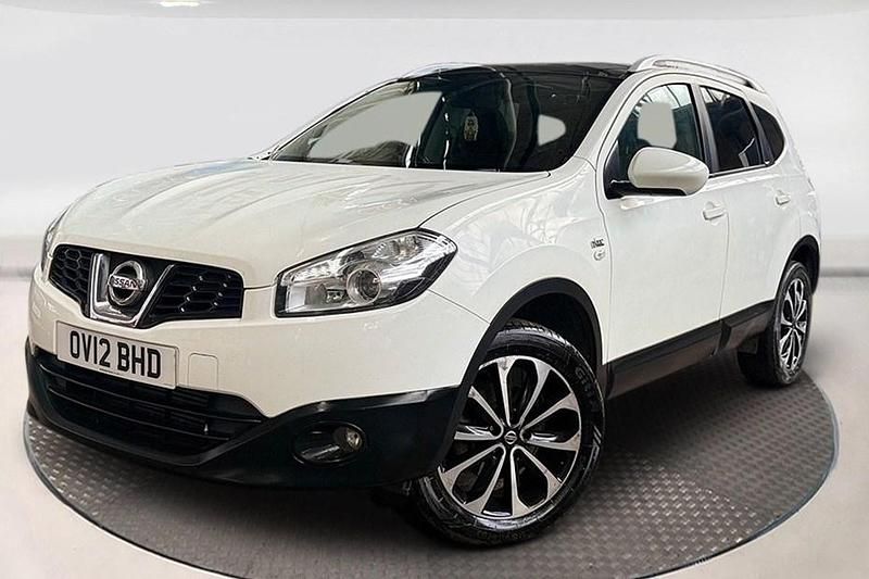 Used Nissan Qashqai +2 N-TEC 110 HP (80 kW) 2012 White SUV