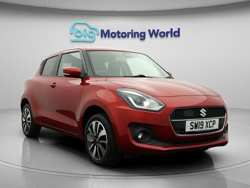 Red Used 2019 Suzuki Swift SZ5 Hatchback | £8,400 (Fair price) - Image 1/4