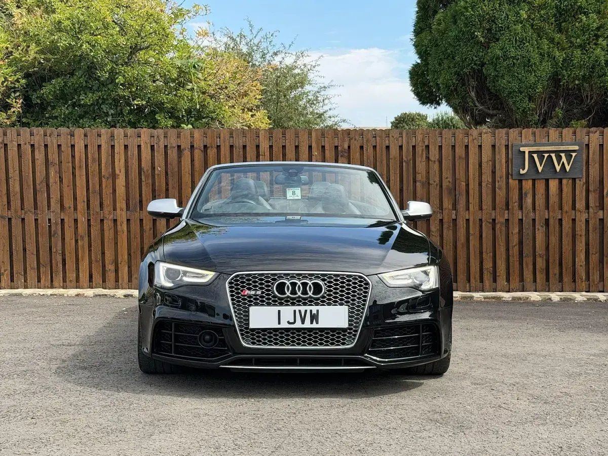 Used Audi RS5 Sport 450 HP (330 kW) 2014 Black Cabriolet