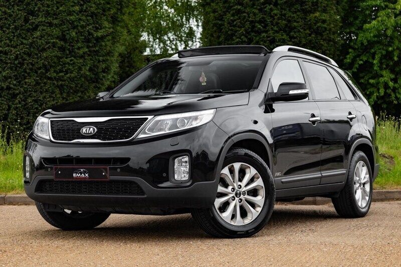Black Used 2013 Kia Sorento 3 SUV | £9,490 (Expensive) - Image 1/3