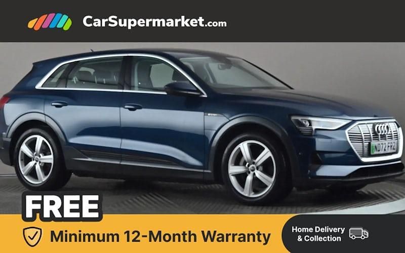 Used Audi e-tron Comfort 300 kW (408 HP) 2022 Blue SUV