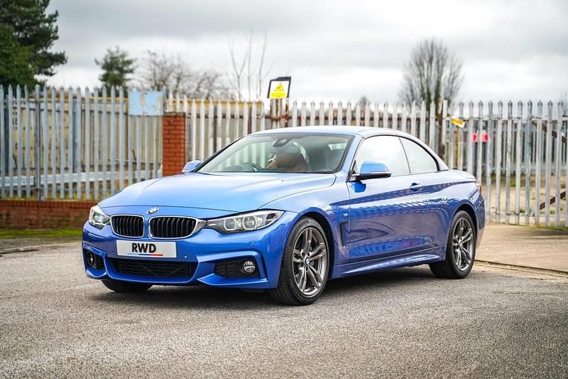 Used BMW 440 M Sport 2018 Blue Cabriolet