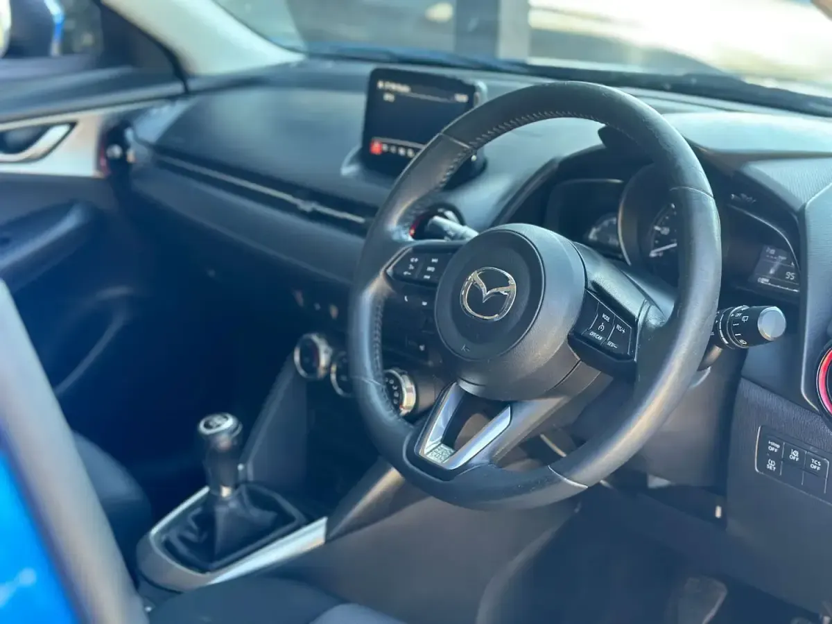Used Mazda CX-3 105 HP (77 kW) 2018 Blue SUV