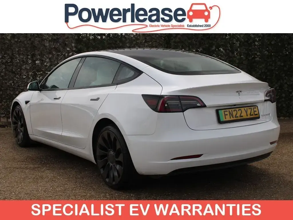 Used Tesla Model 3 Performance 82 kW (112 HP) 2022 White Sedan