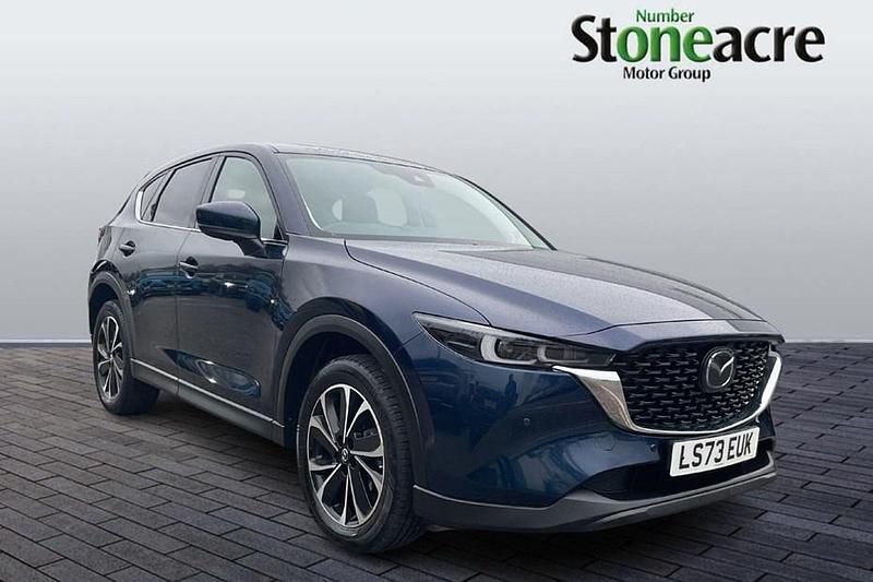Blue Used 2023 Mazda CX-5 Exclusive-Line SUV | £17,554 (Good price) - Image 1/1