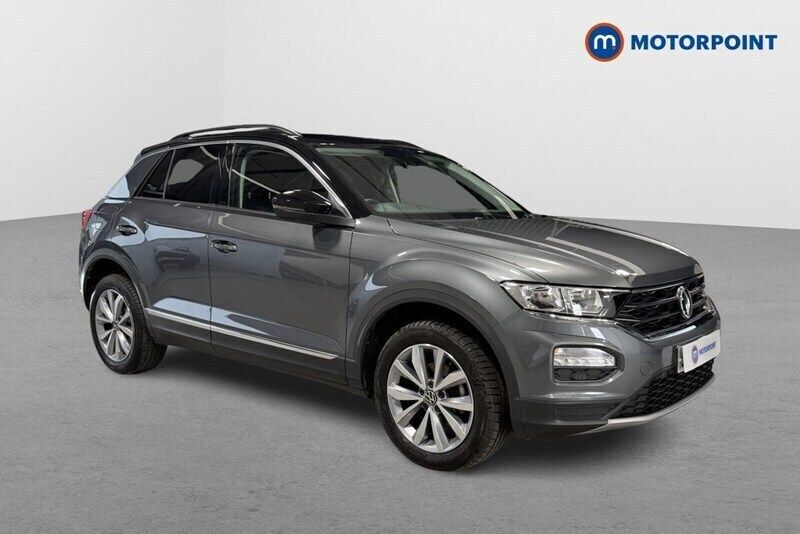 Grey Used 2021 VW T-Roc Design SUV | £20,199 (Fair price) - Image 1/4