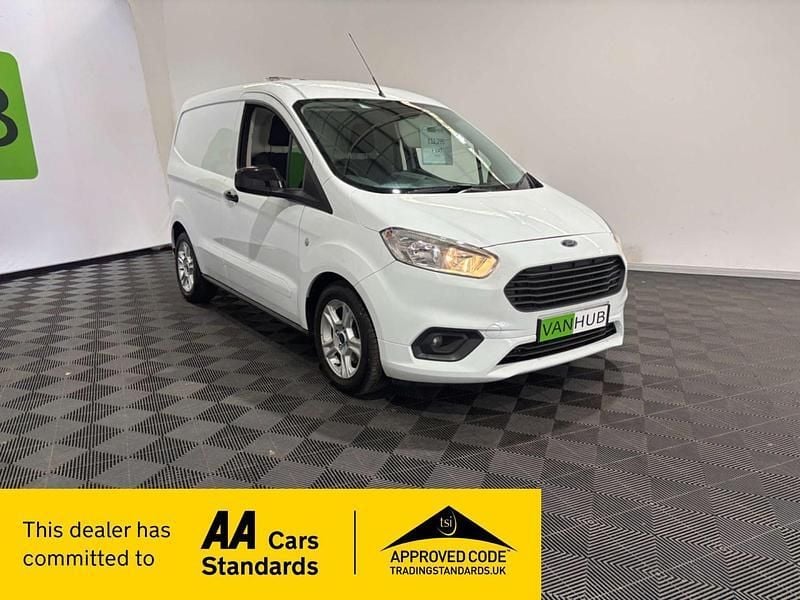 Frozen white (solid paint) Used 2022 Ford Transit Limited Van | £9,395 (Super price) - Image 1/4