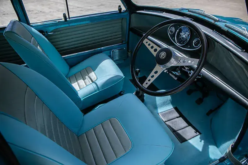 Used Austin Mini 65 HP (47 kW) 1965 Blue/white