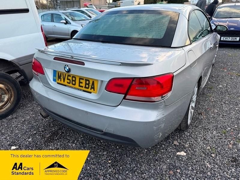 Used BMW 320 Cabriolet M Sport 2008 Silver Cabriolet