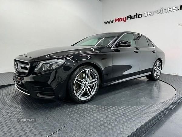 Used Mercedes E350 AMG Line Premium Plus 258 HP (189 kW) 2018 Black Sedan